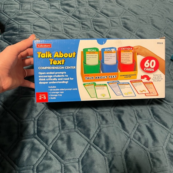 lakeshore learning Toys Lakeshore Talk About Text Kit Poshmark